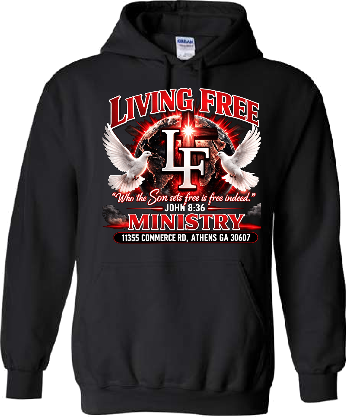 Living Free Ministry | Hoodie