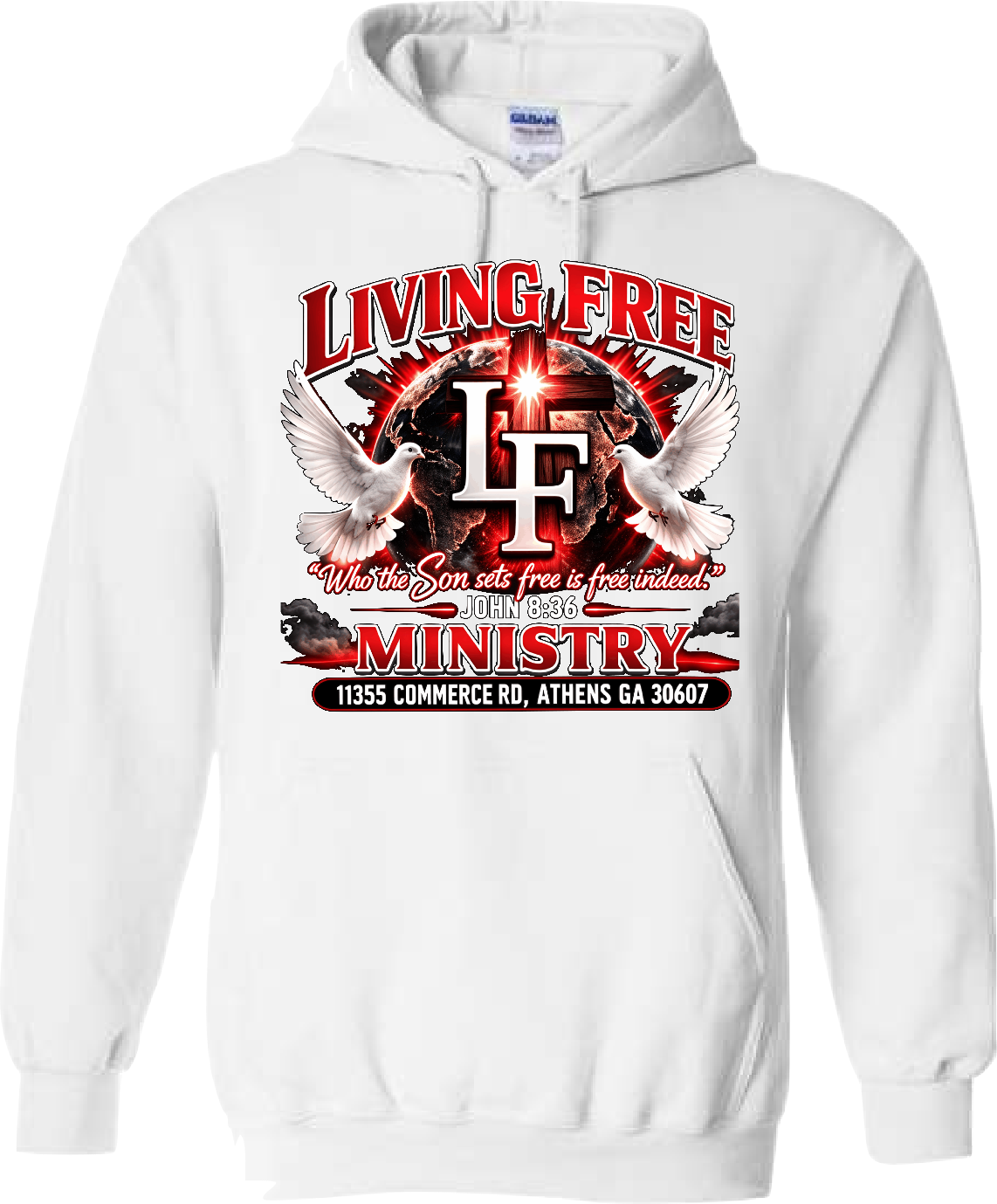 Living Free Ministry | Hoodie | Youth
