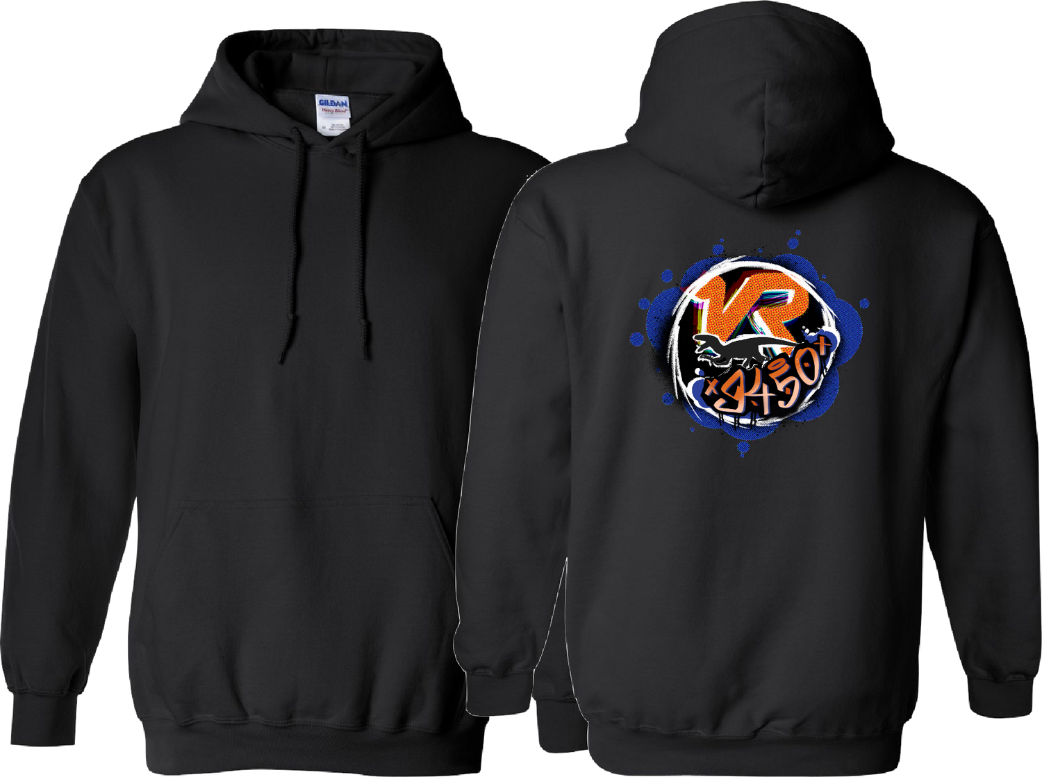 Velocity Raptors | VR Hoodie (Back)