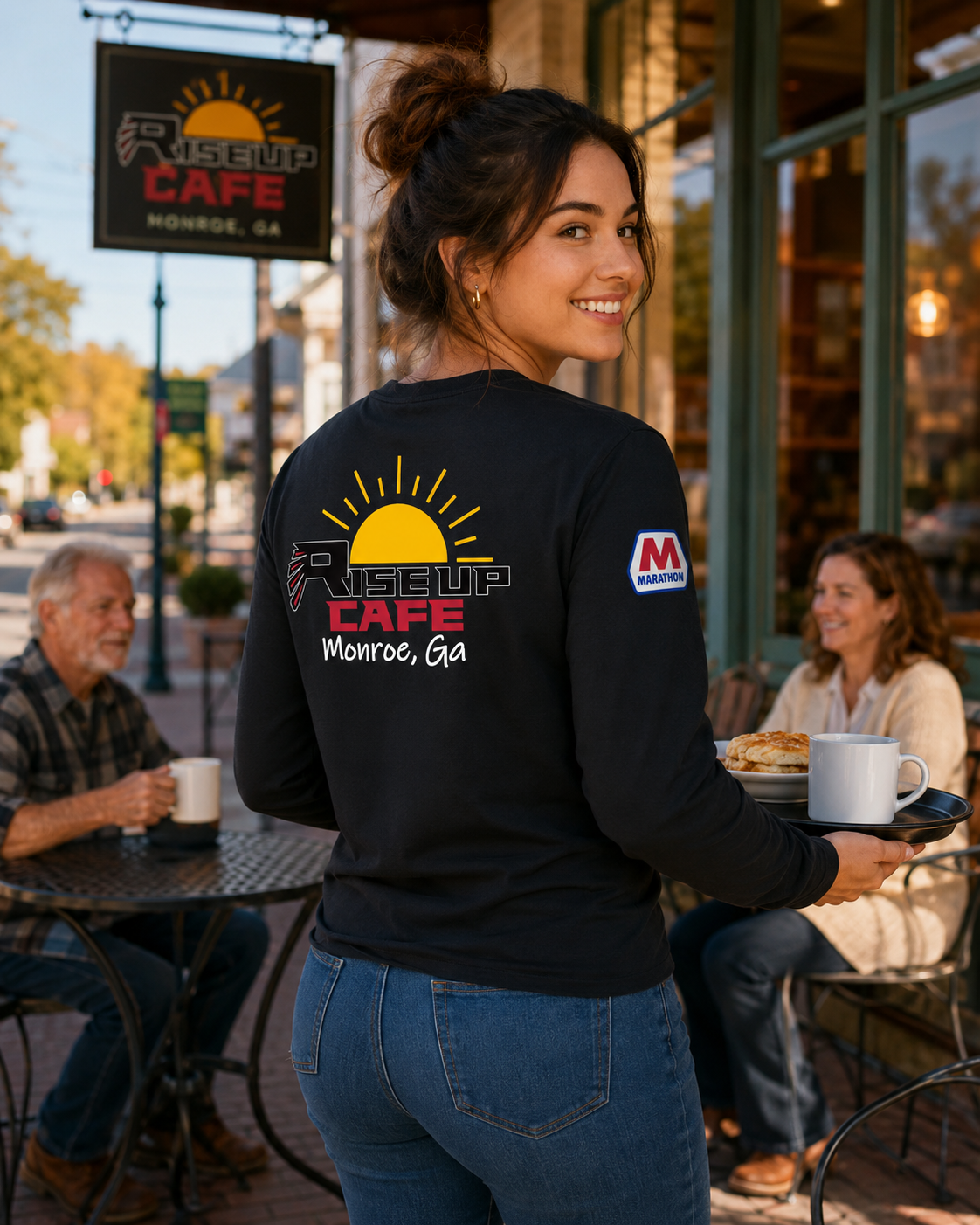 Rise Up Cafe - Employee Store | Longsleeve