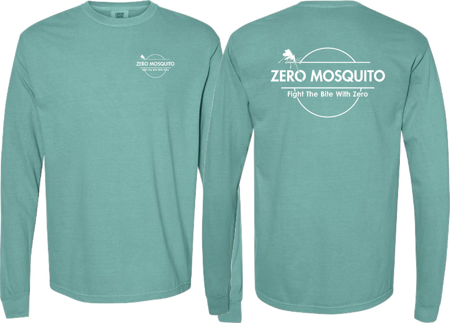 Zero Mosquito | Longsleeve - White Logo