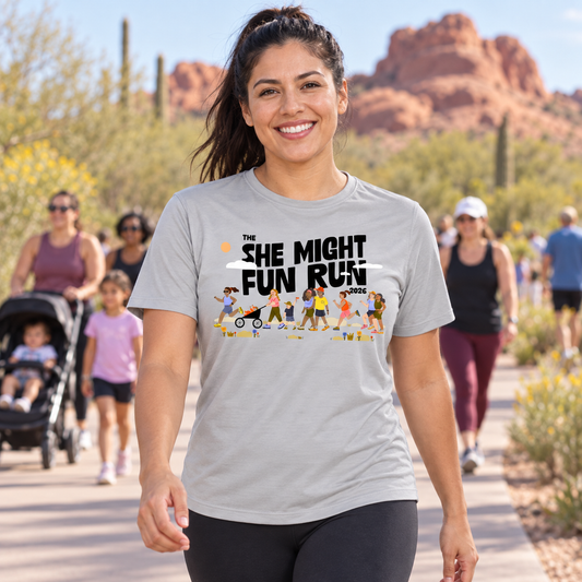 She Might Fun Run | Performance T-shirt