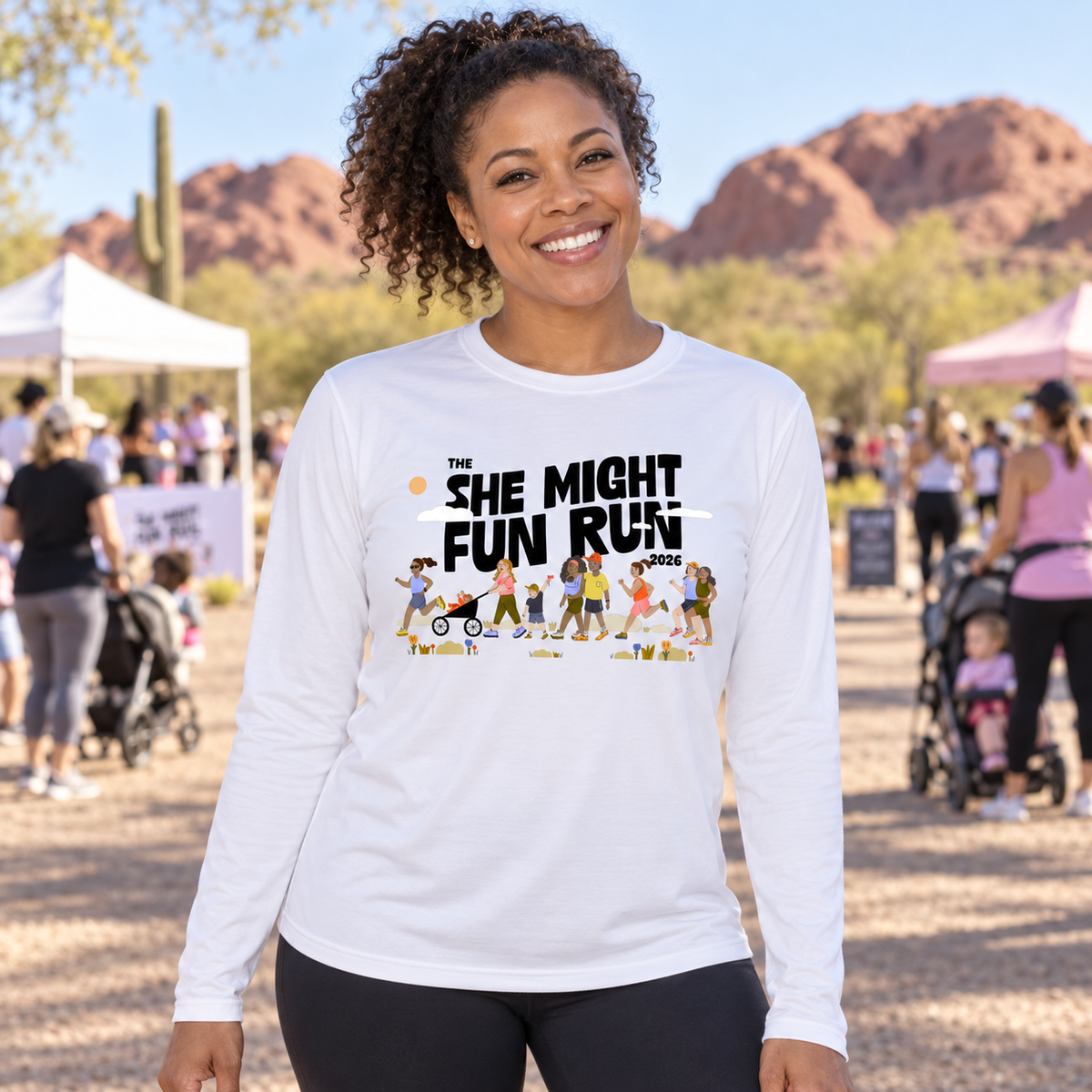 She Might Fun Run | Performance Long Sleeve