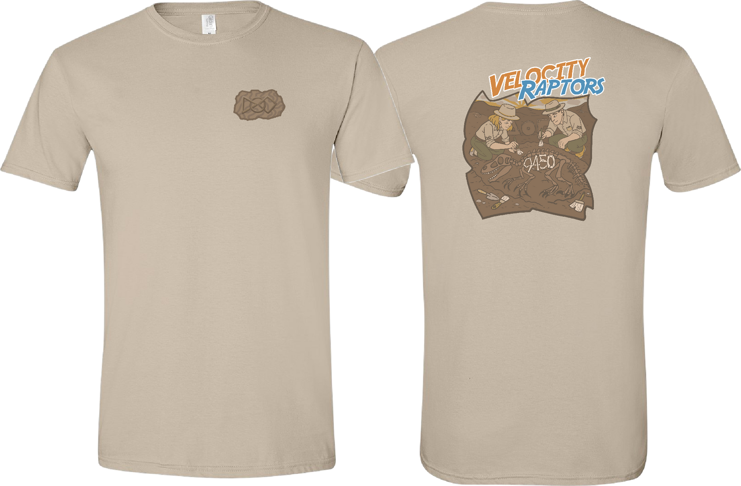 Velocity Raptors | VR Sand T-shirt