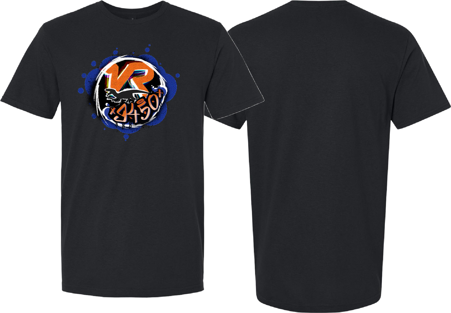Velocity Raptors | VR T-shirt (Front)