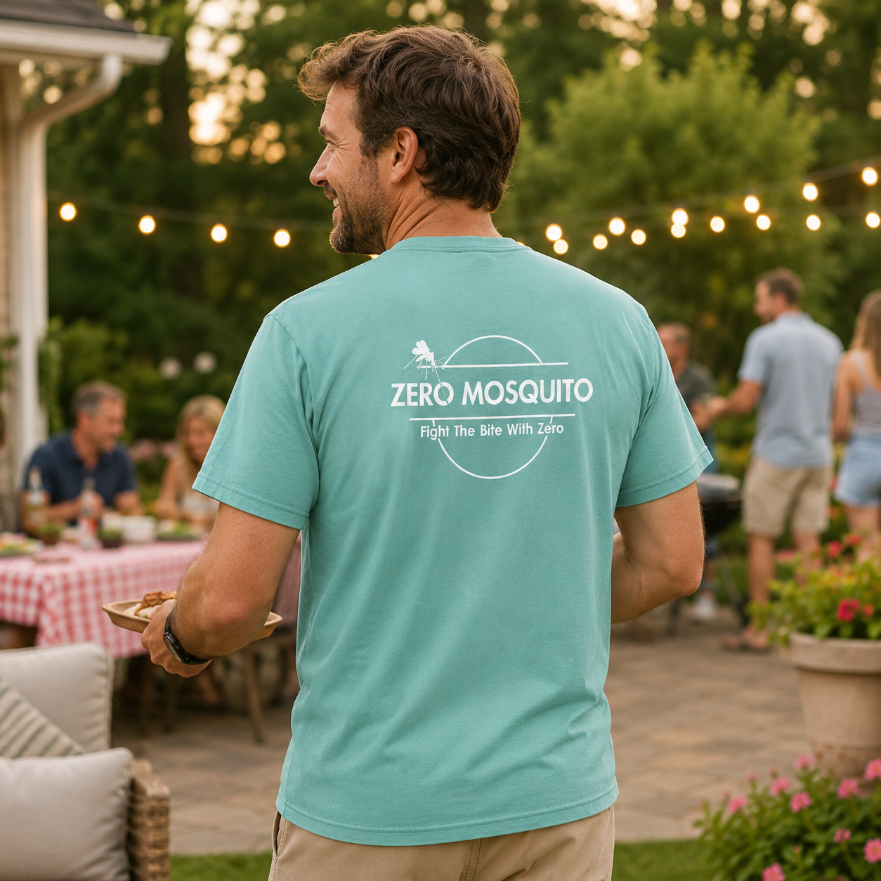 Zero Mosquito | T-shirt - White Logo