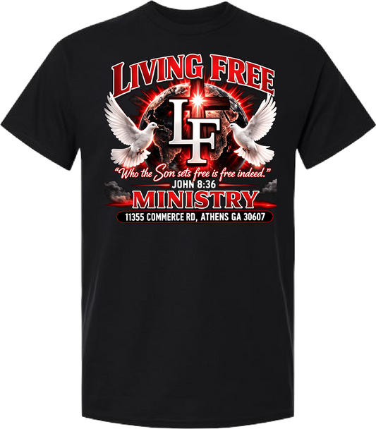 Living Free Ministry | Cotton T-shirt
