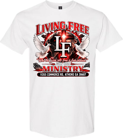 Living Free Ministry | Cotton T-shirt | Youth