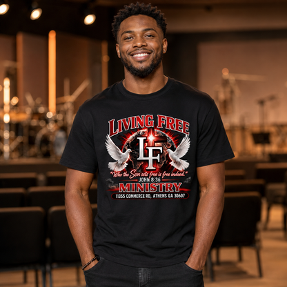 Living Free Ministry | Cotton T-shirt