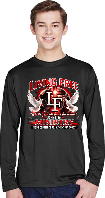 Living Free Ministry | Dri-Fit Longsleeve