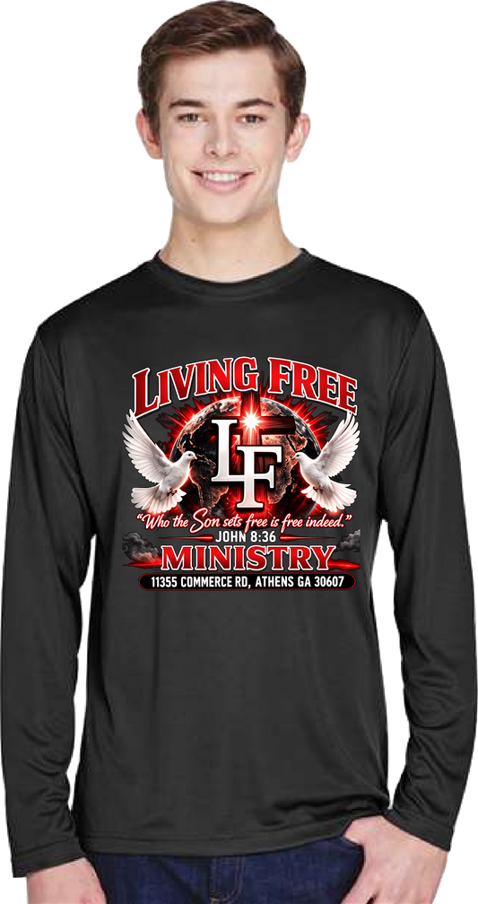 Living Free Ministry | Dri-Fit Longsleeve