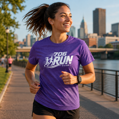706 Run Club | T-shirts | White Design